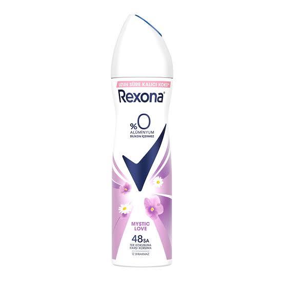 REXONAREXONA KADIN SPREY DEODORANT MYSTİC LOVE %0 ALÜMİNYUM 150 ML