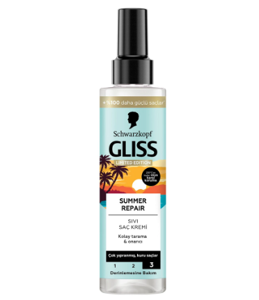 Saç Bakım ÜrünleriGLİSSGLİSS SIVI SAÇ KREMİ SUMMER REPAİR 200 ML