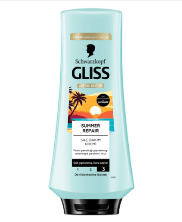 Saç Bakım ÜrünleriGLİSSGLİSS SUMMER REPAİR SAÇ BAKIM KREMİ 360 ML