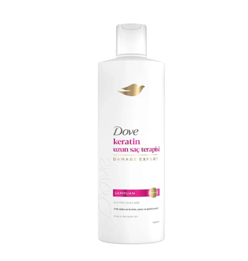 Saç ŞampuanıDOVEDOVE KERATİN UZUN SAÇ TERAPİSİ ŞAMPUAN 375 ML