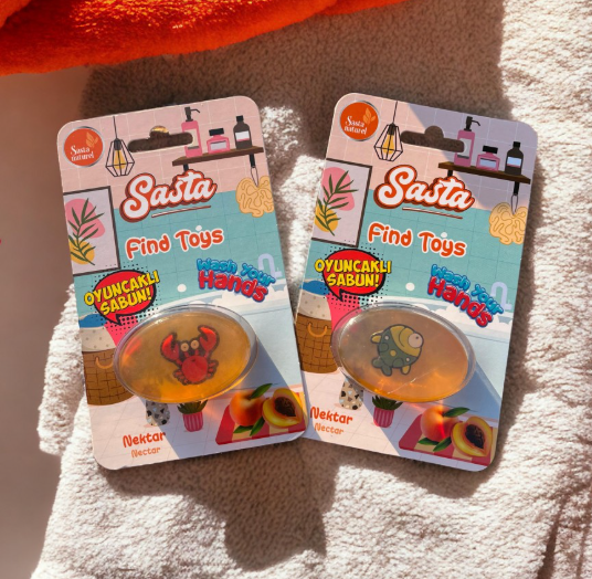 SASTASASTA FİND TOYS DOĞAL OYUNCAKLI SABUN