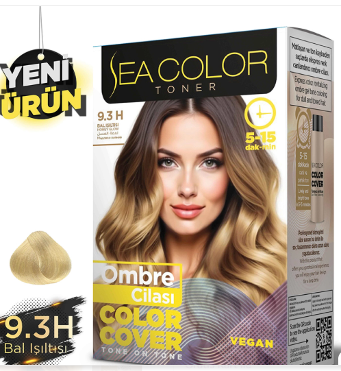 SEA COLORSEA COLOR TONER OMBRE CİLASI 9.3H BAL IŞILTISI