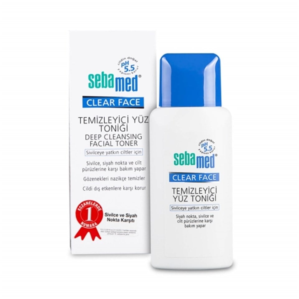 SEBAMED CLEAR FACE TEMİZLEYİCİ YÜZ TONİĞİ 150 ML