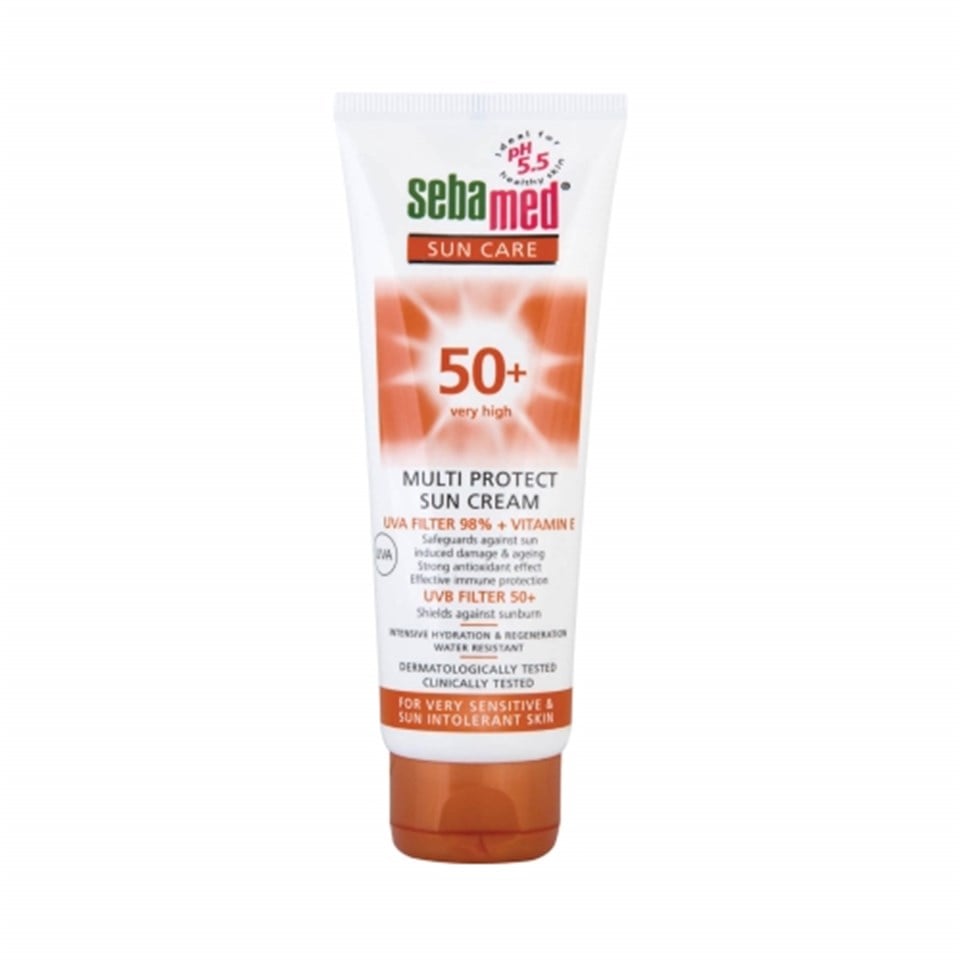 SEBAMED SUN CARE SUYA DAYANIKLI SPF 50+ ÇOK YÖNLÜ KORUYUCU GÜNEŞ KREMİ 75 ML
