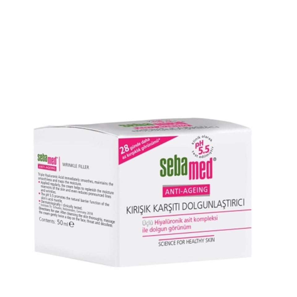 SEBAMED WRİNKLE FİLLER KIRIŞIKLIK KARŞITI KREM DOLGUNLAŞTIRICI 50 ML