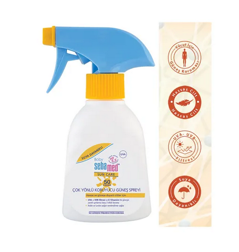 SEBAMEDSEBAMED SUN BEBE GÜNEŞ SPREYİ SPF 50 200 ML