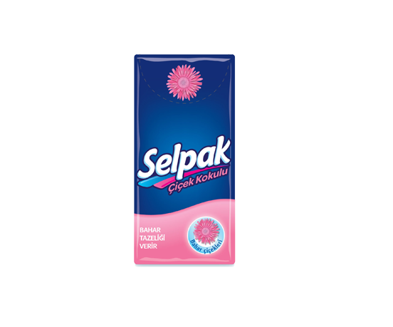 SELPAKSELPAK ÇİÇEK  KOKULU MENDİL 10 ADET
