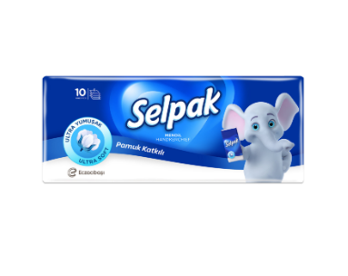 SELPAKSELPAK KLASİK10 LU MENDİL 1 PKT