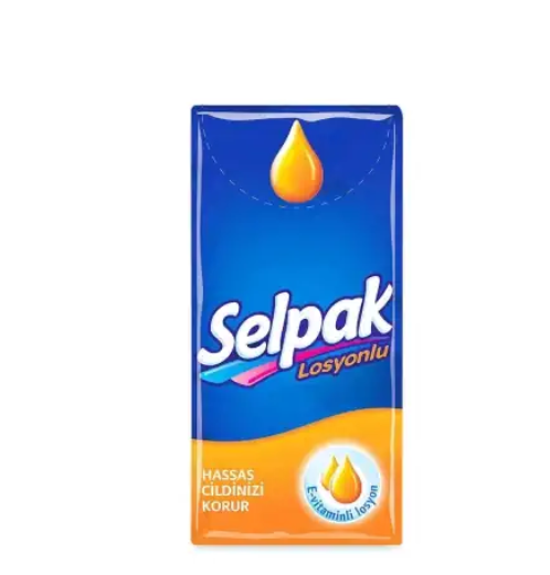 SELPAKSELPAK LOSYONLU MENDİL