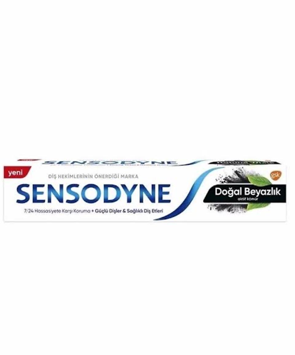 SENSODYNE DOĞAL BEYAZLIK AKTİF KÖMÜR DİŞ MACUNU 75 ML