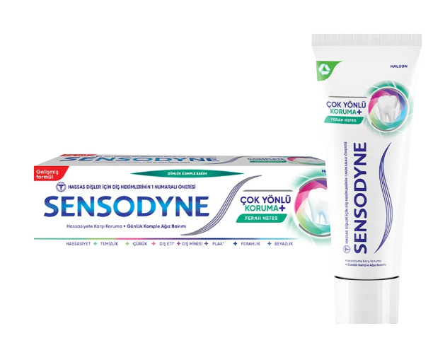SENSODYNESENSODYNE  DİŞ MACUNU ÇOK YÖNLÜ KORUMA FERAH NEFES 75 ML