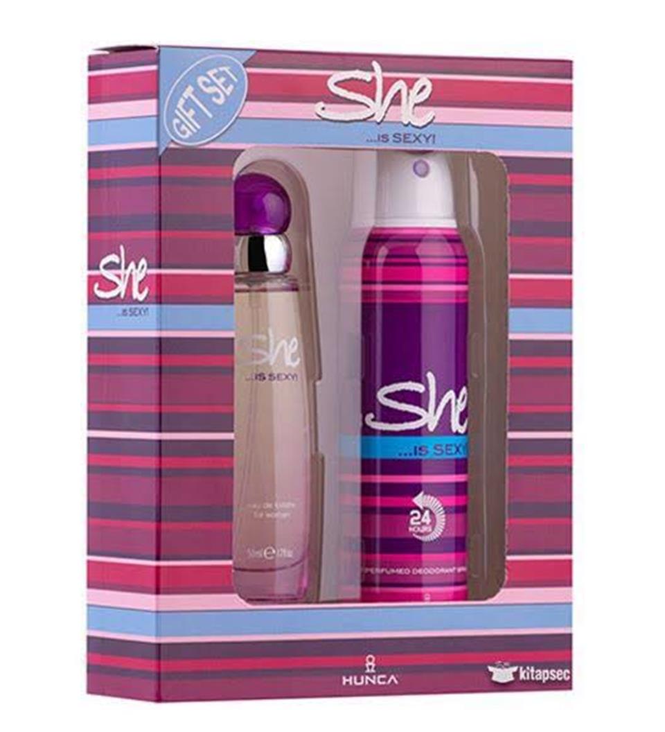 SHE EDT SEXY 50 ML+DEODORANT 150 ML KOFRE