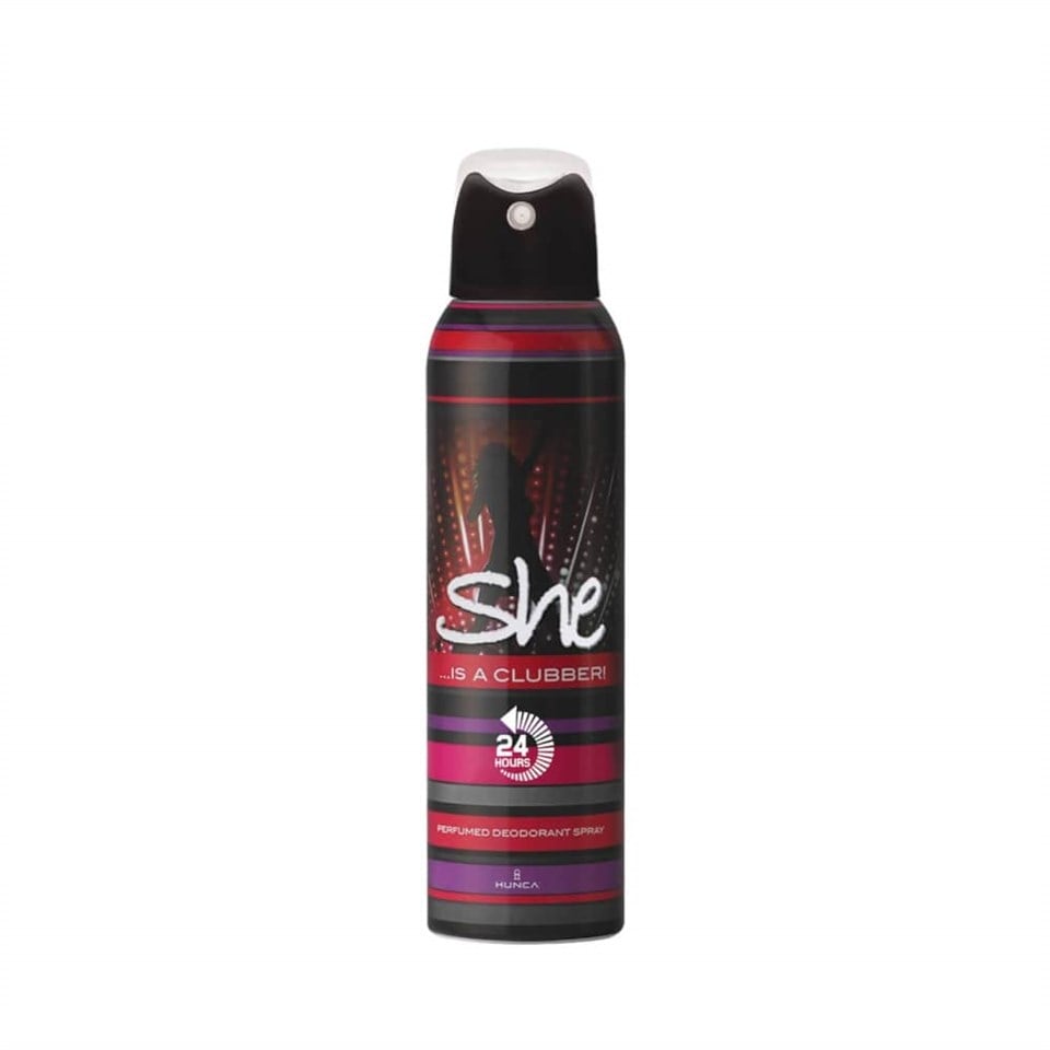 SHE İS A  CLUBBER DEO 150ML