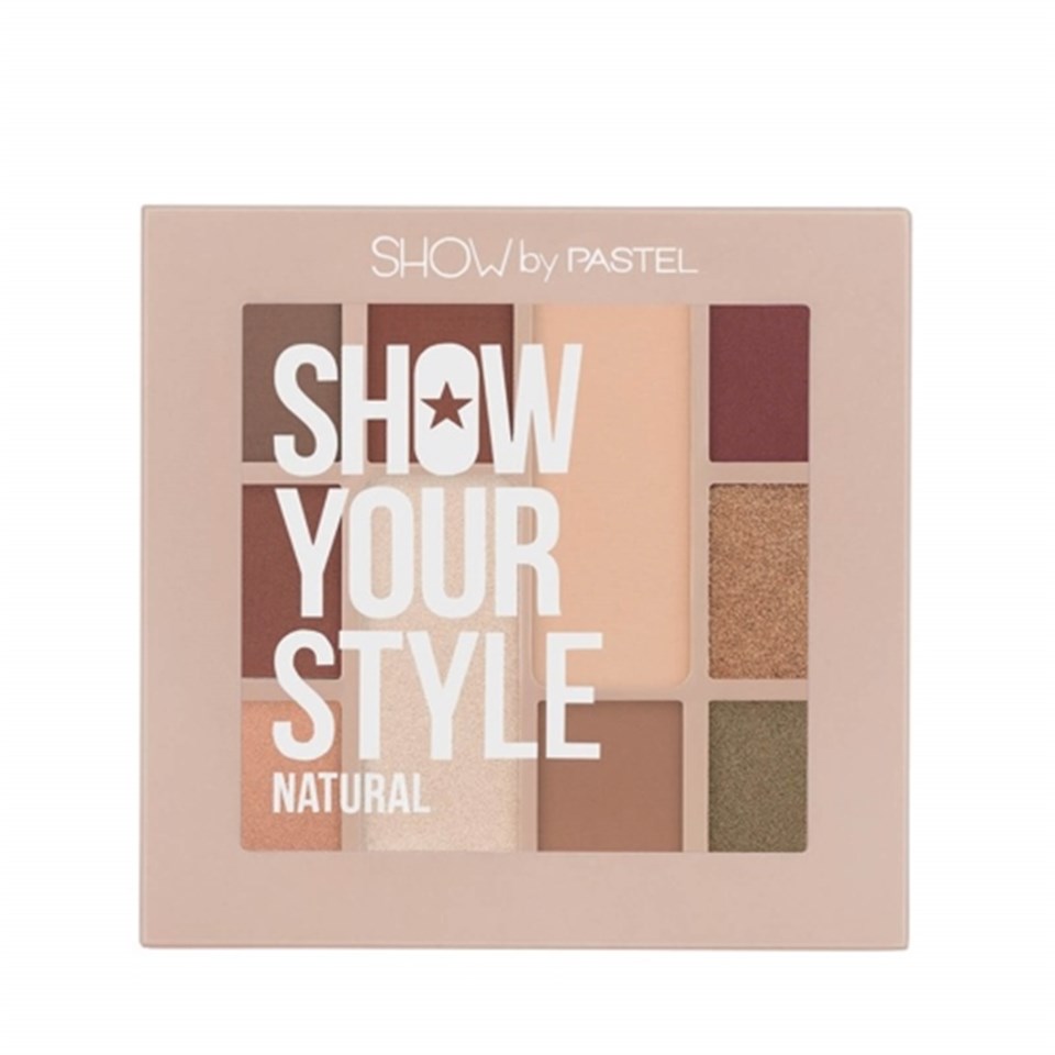 SHOW BY PASTEL NATURAL FAR PALETİ STYLE