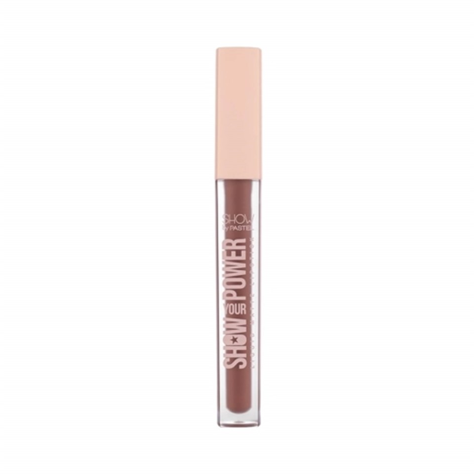 SHOW BY PASTEL SHOW YOUR POWER LİQUİD LİPSTİCK NO: 603