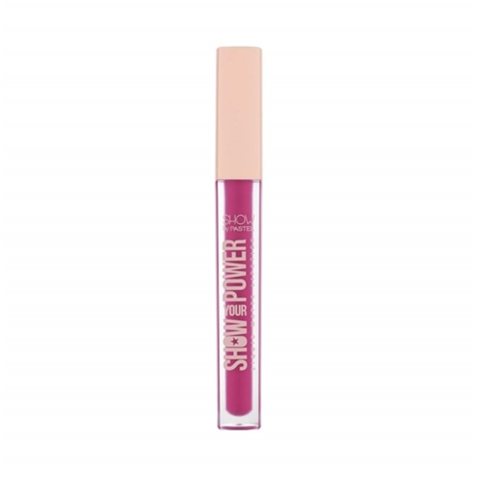 SHOW BY PASTEL SHOW YOUR POWER LİQUİD LİPSTİCK NO: 608