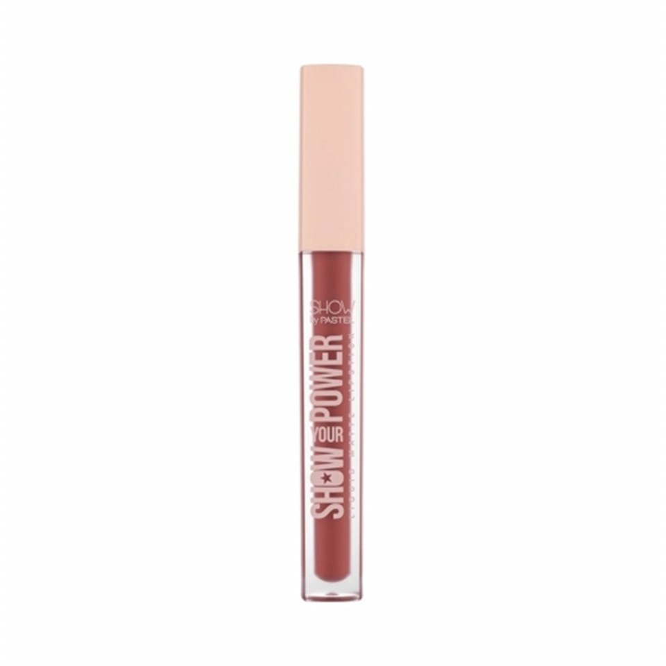 SHOW BY PASTEL SHOW YOUR POWER LİQUİD LİPSTİCK NO: 604