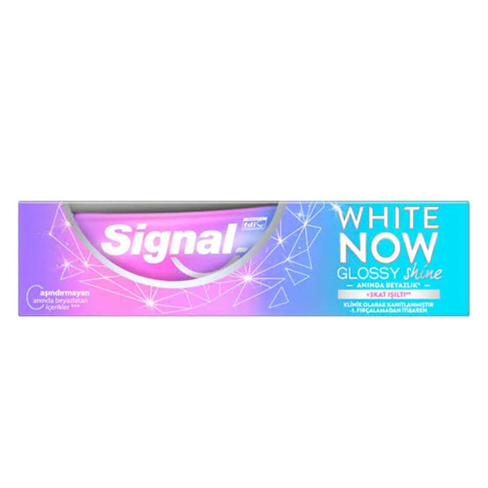SİGNAL WHİTE NOW GLOSSY SHİNE DİŞ MACUNU 75ML