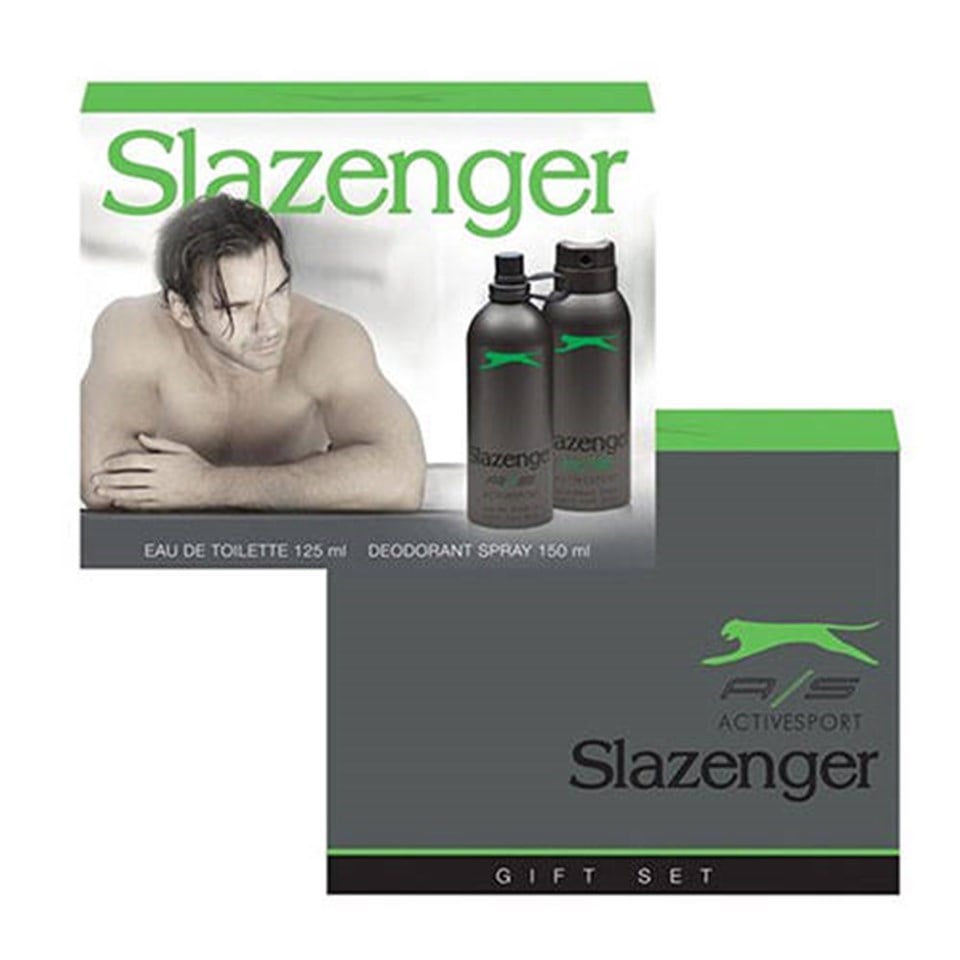 SLAZENGER ACTİVESPORT YEŞİL ERKEK EDT 125 ML VE DEODORANT SETİ