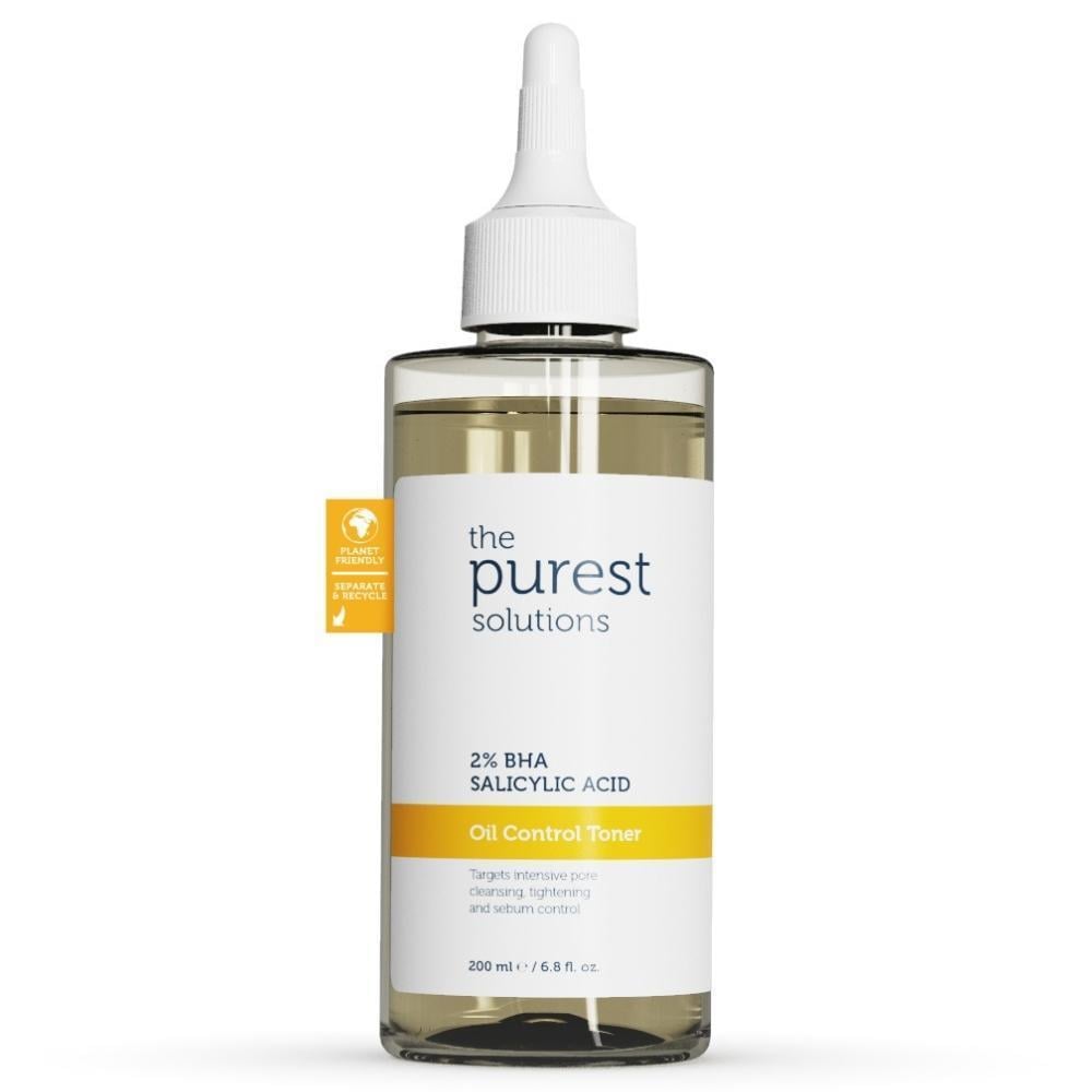 THE PURESTTHE PUREST SOLUTİONS BHA %2 SİYAH NOKTA HEDEFLİ YAĞLANMA DENGELEYİCİ TONİK 200 ML