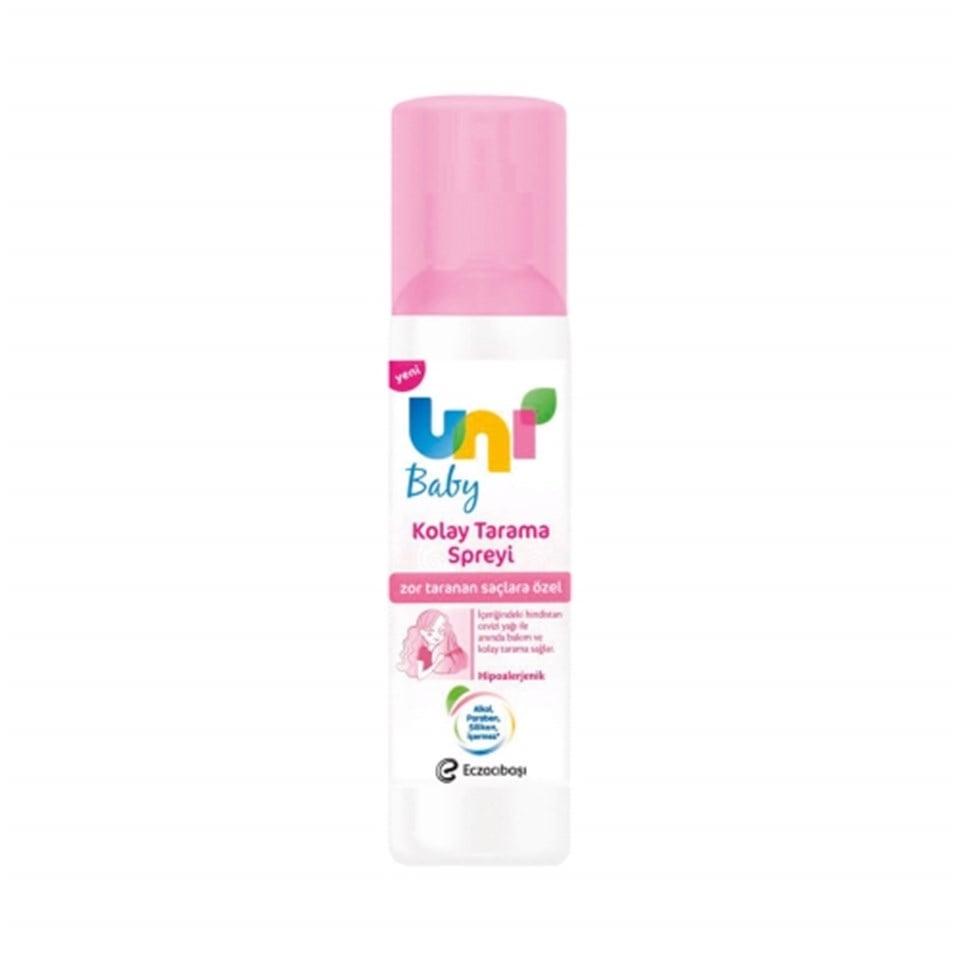 UNİ BABY KOLAY TARAMA SAÇ SPREYİ 200 ML