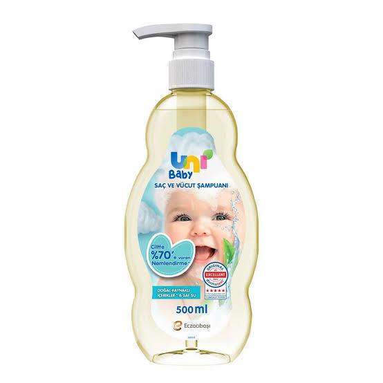 UNİ BABYUNİ BABY ŞAMPUAN 500 ML POMPALI