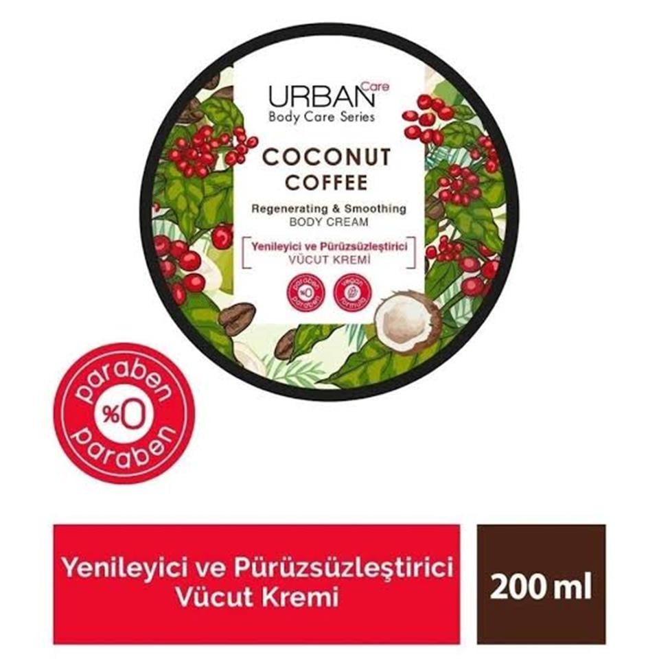 URBAN CARE COCONUT COFFEE VÜCUT KREMİ 200 ML