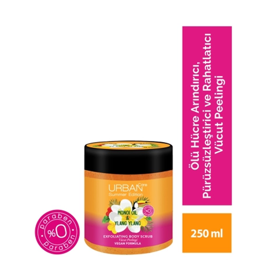 URBAN CARE MONOİ OİL & YLANG YLANG EXFOLİATİNG BODY SCRUB 250 ML