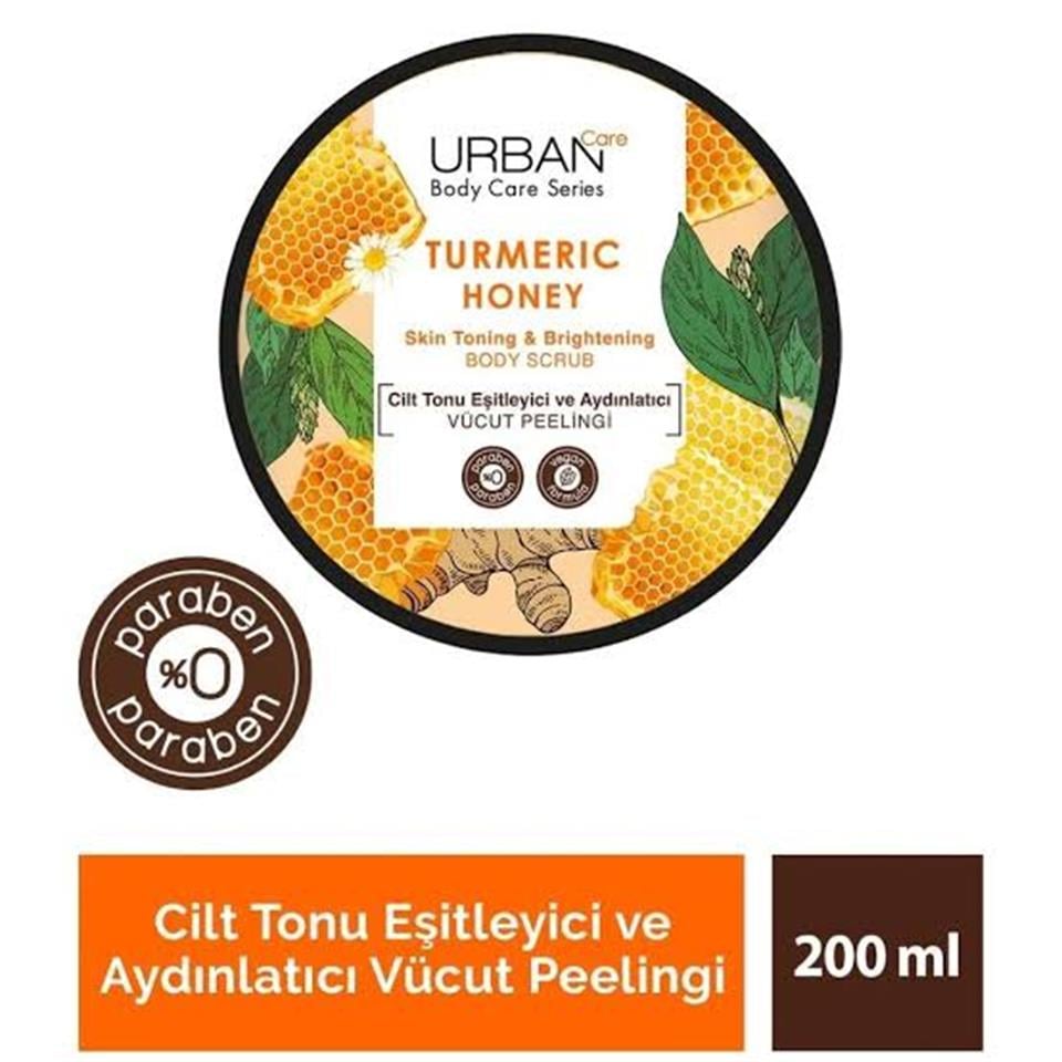 URBAN CARE  TURMERİC HONEY VÜCUT PEELİNGİ 200 ML