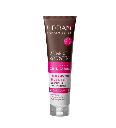 URBAN CAREURBAN CARE ARGAN OİL & KERATİN DURULANMAYAN BAKIM KREMİ 150 ML