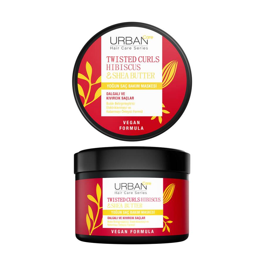 URBAN CAREURBAN CARE HİBİSCUS & SHEA BUTTER YOĞUN SAÇ BAKIM MASKESİ 230 ML