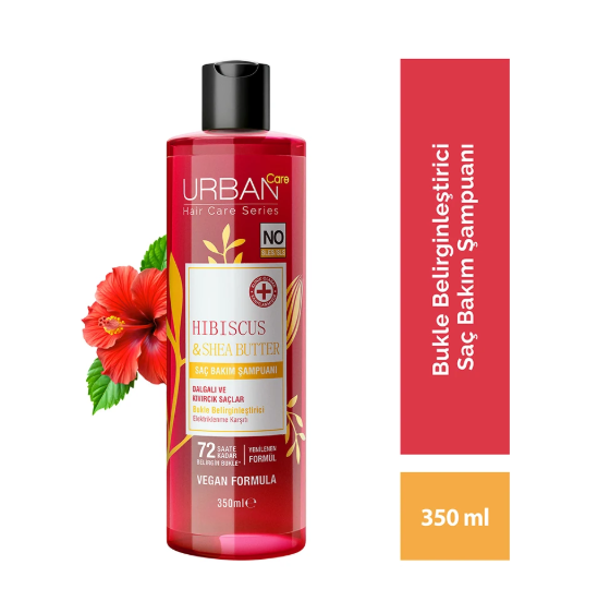 URBAN CAREURBAN CARE TWİSTED CURLS HİBİSCUS & SHEA BUTTER ŞAMPUAN 350 ML