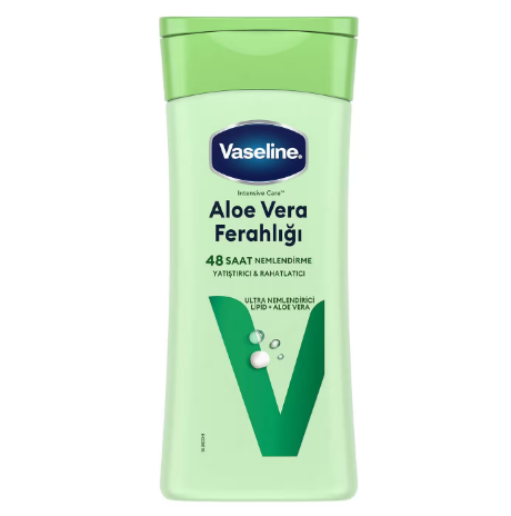 VASELİNEVASELİNE VÜCUT LOSYONU ALOE VERA FERAHLIĞI KURU CİLTLER İÇİN 200 ML