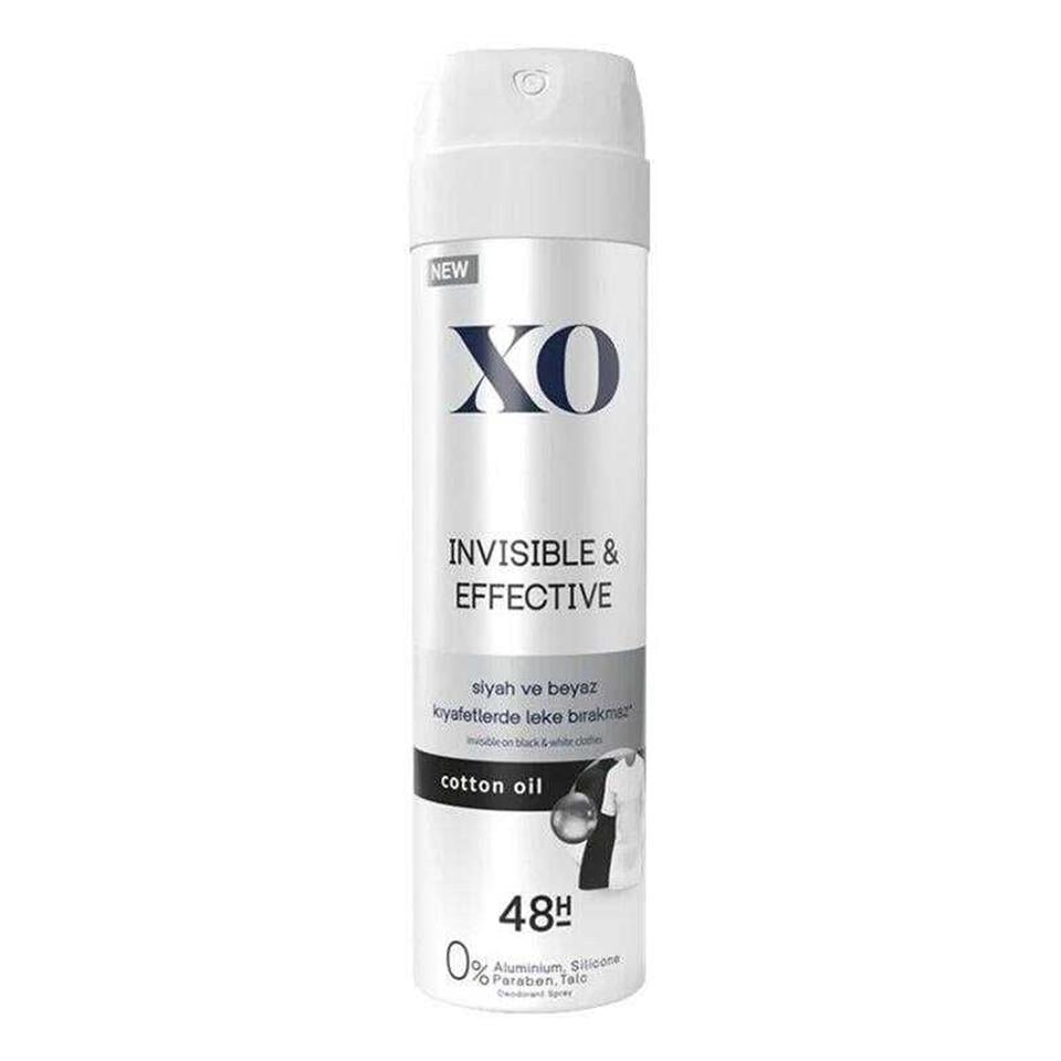XO İNVİSİBLE EFFECTİVE KADIN DEODORANT SPREY 150 ML