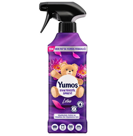 YUMOŞYUMOŞ SPREY YIKAMASI ZOR EŞYALAR İÇİN LOTUS 450 ML