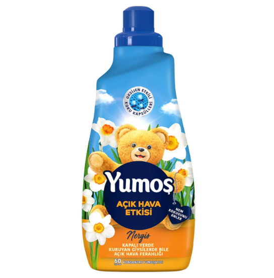 YUMOŞYUMOŞ YUMUŞATICI AÇIK HAVA ETKİSİ NERGİS 1440 ML 1440 ML