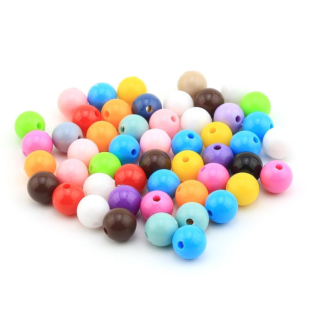 10 mm Plastik Boncuk ( 50 Adet )