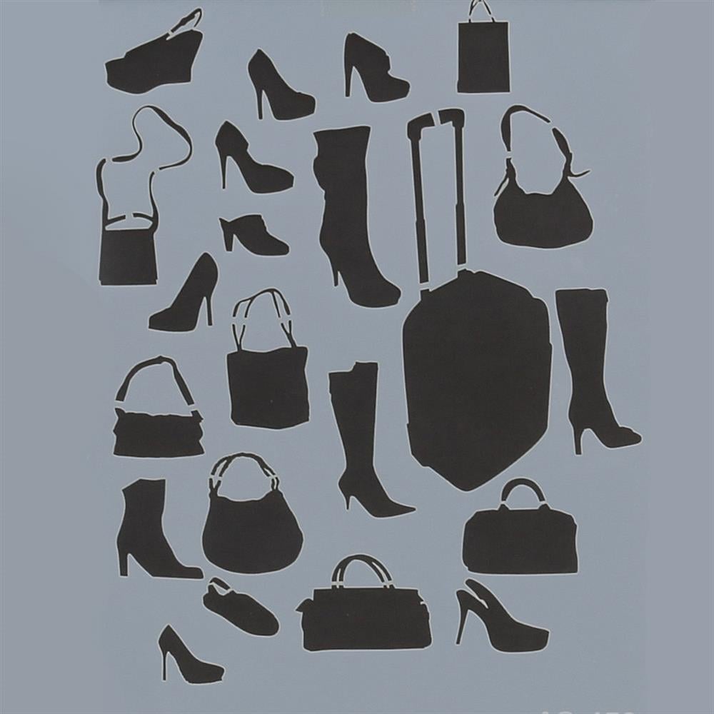 21cm X 30cm STENCIL ŞABLONU