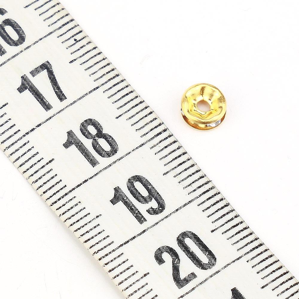 6 mm Taşlı Rondela Ayraç 10 Adet