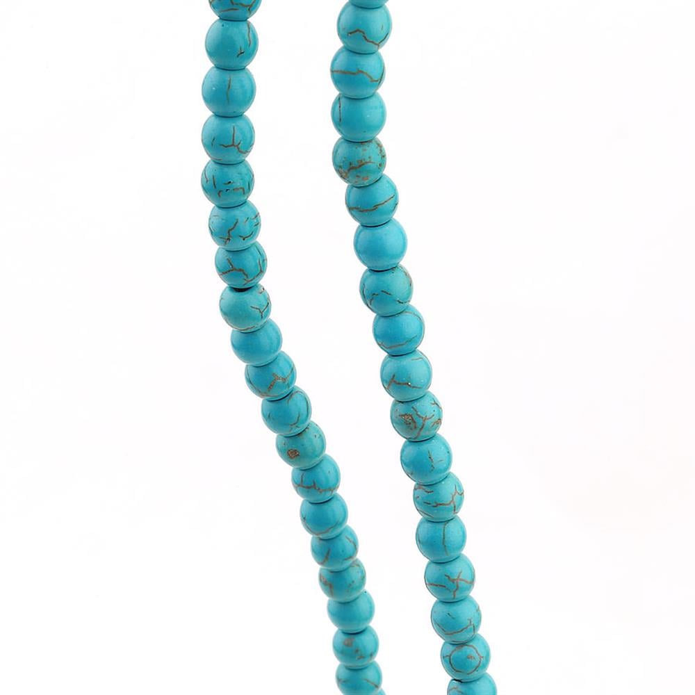 6 mm Turkuaz Boncuk