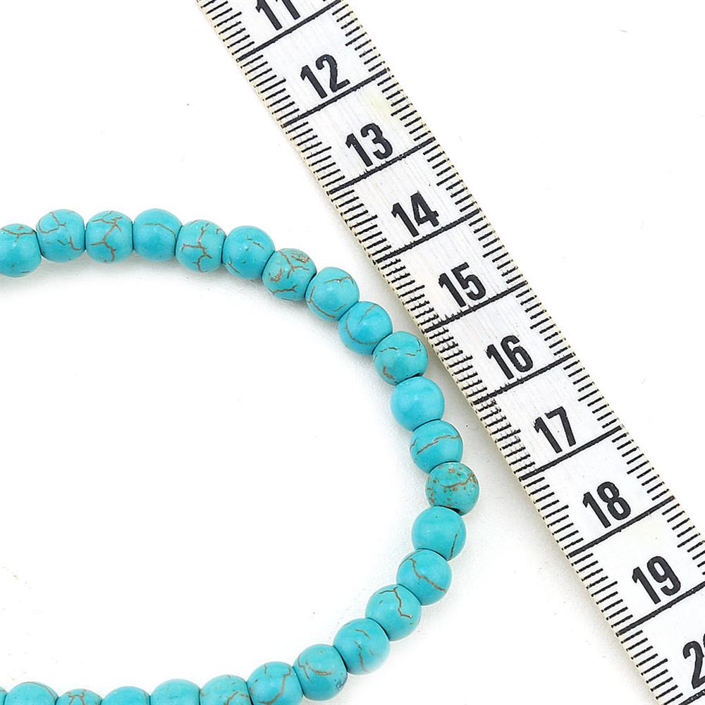 6 mm Turkuaz Boncuk
