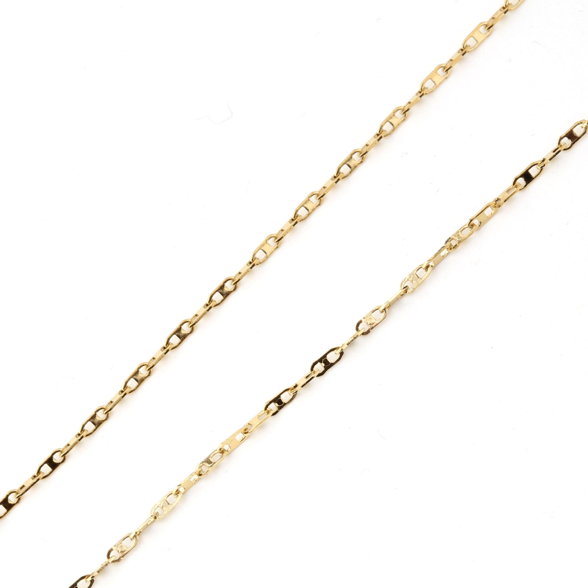 60 cm Gold Renk Çelik Kolye Zinciri