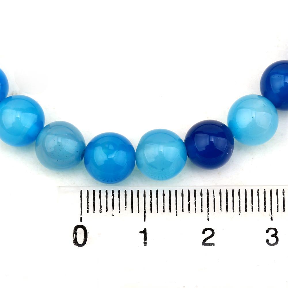 8 mm Mavi Akik Boncuk