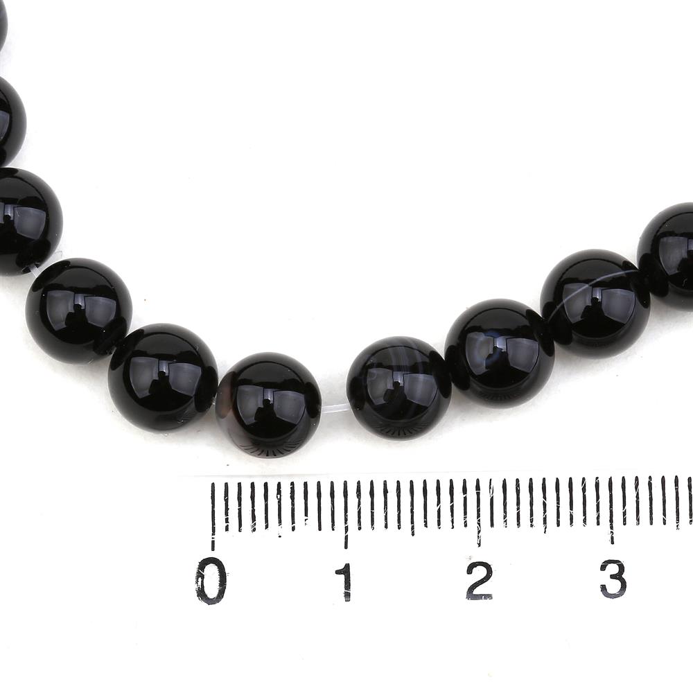 8 mm Siyah Akik Boncuk