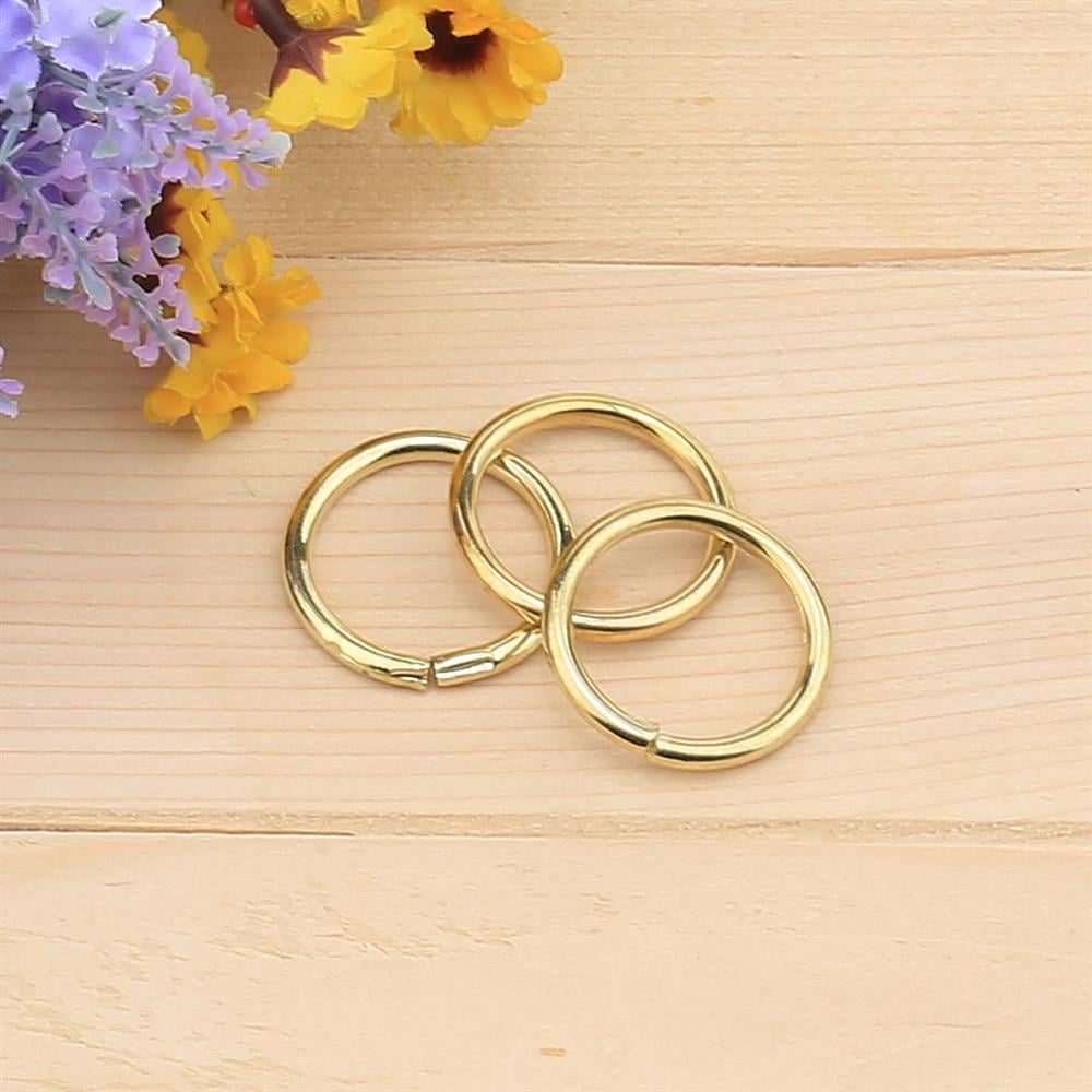 Altın Sarı Metal Halka 3 cm