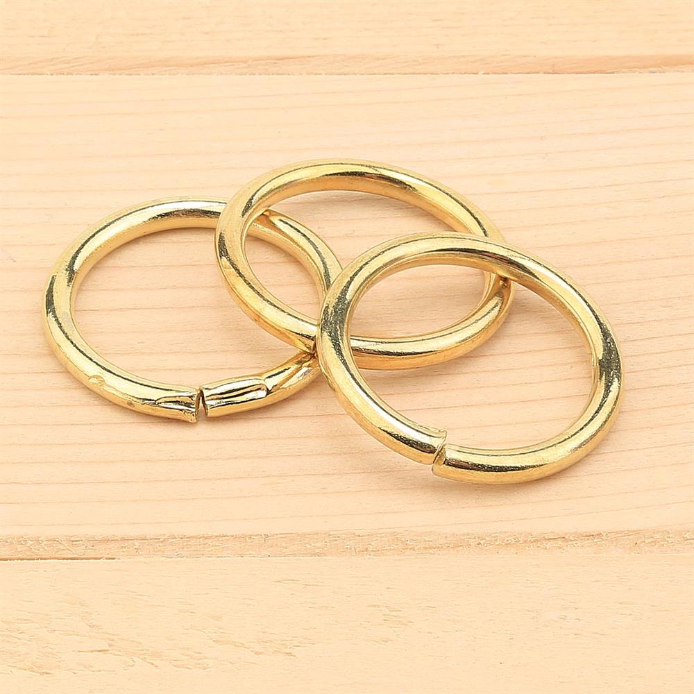 Altın Sarı Metal Halka 3 cm