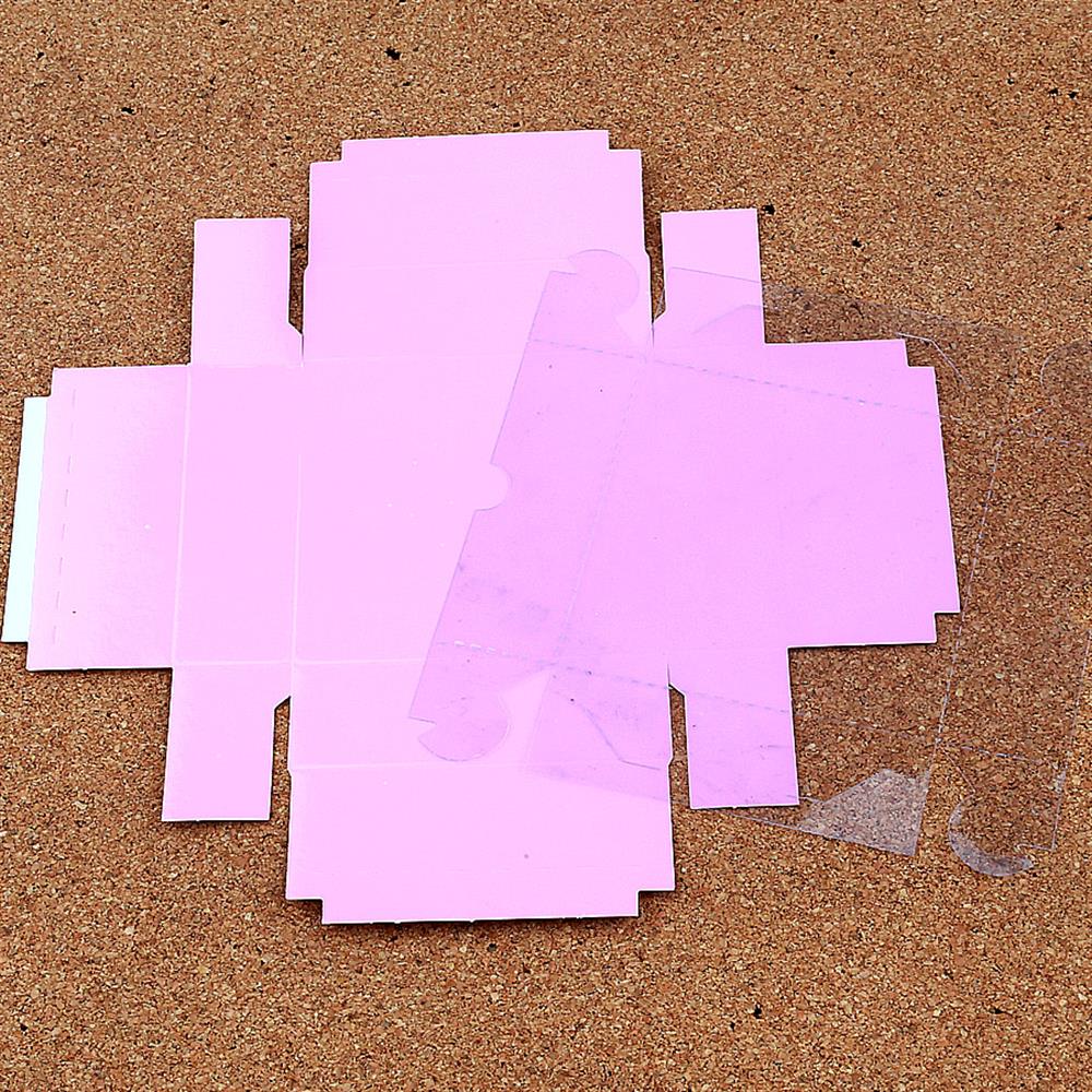 Asetat Kapaklı Karton Kutu (10 adet)