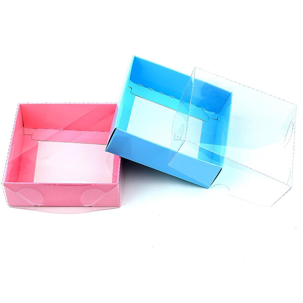 Asetat Kapaklı Karton Kutu (10 adet)