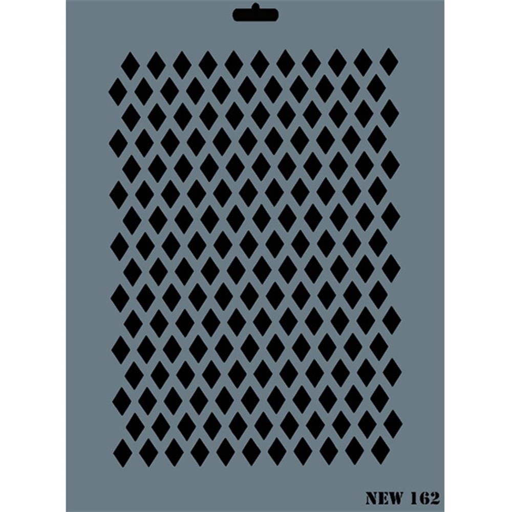 Baklava Desen Stencil Şablon 25X35 cm - Rich New 162