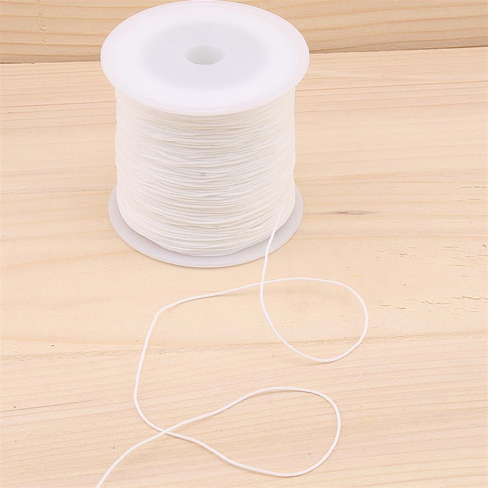 Beyaz Renk String Art İpi, Paraşüt İp 100 metre
